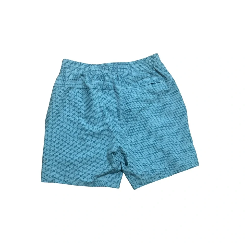 Lululemon channel cross swim trunks board shorts Sz LG 7